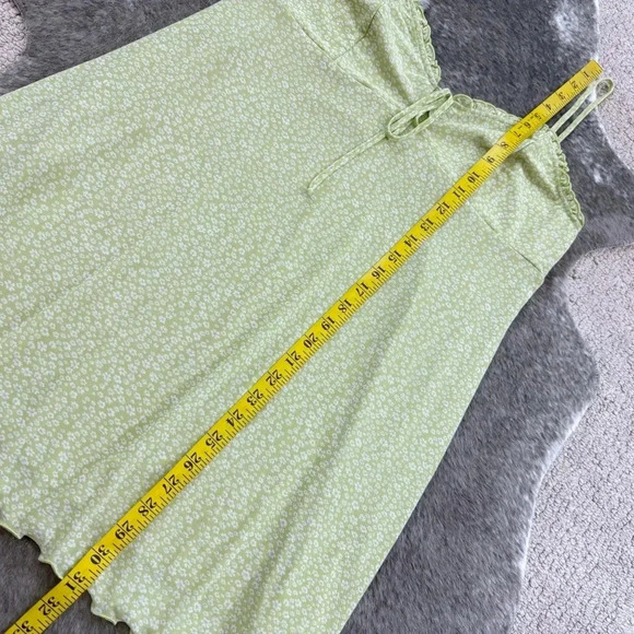 AE American Eagle Babydoll Mini Mesh Dress - Picture 12 of 13